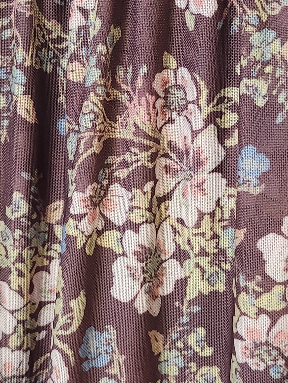 Free People Plum Floral V-Neck Maxi Dress - Picture 7 of 8